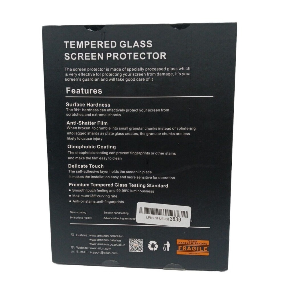 Ailun Screen Protector for iPad 9th 8th 7th Generation (10.2 Inch, iPad 9/8/7, 2 - Picture 2 of 2
